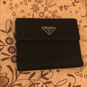Black Prada wallet